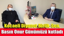 Kocaeli Diyanet Birlik-Sen, Basın Onur Günümüzü kutladı