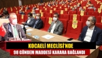 Kocaeli Meclisi’nde 98 gündem maddesi karara bağlandı