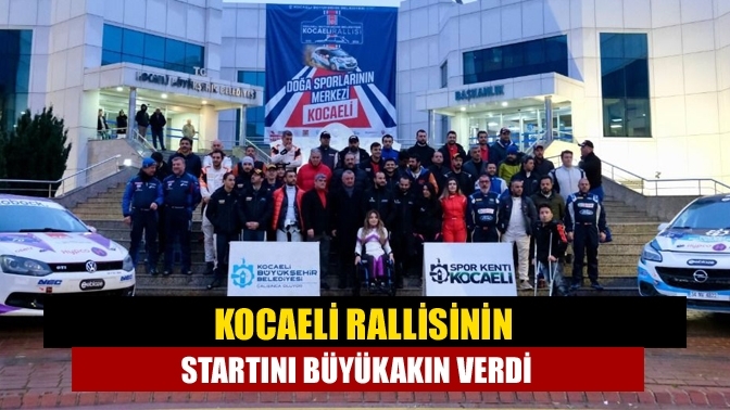 Kocaeli Rallisinin startını Büyükakın verdi