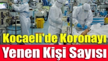 Kocaeli'de koronayı yenen kişi sayısı