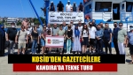 KOSİD'den gazetecilere Kandıra'da tekne turu