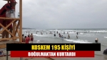 KOSKEM 195 kişiyi boğulmaktan kurtardı