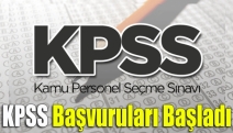 KPSS başvuruları başladı