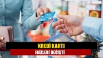 Kredi kartı faizleri değişti