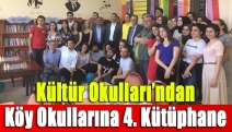 Kültür Okulları’ndan köy okullarına 4. kütüphane