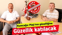 Kumcağız Plajı’nın güzelliğine güzellik katılacak