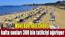 Mavi Bayraklı Cebeci, hafta sonları 300 bin tatilciyi ağırlıyor