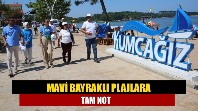 Mavi bayraklı plajlara tam not