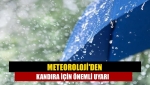 Meteoroloji'den Kocaeli için önemli uyarı