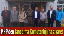 MHP’den Jandarma Komutanlığı’na ziyaret