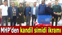 MHP’den kandil simidi ikramı