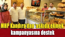 MHP Kandıra’dan ‘askıda ekmek’ kampanyasına destek