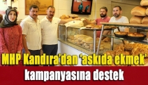 MHP Kandıra’dan ‘askıda ekmek’ kampanyasına destek