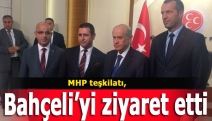 MHP teşkilatı, Bahçeli’yi ziyaret etti