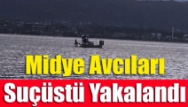 Midye avcıları suçüstü yakalandı