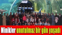 Minikler unutulmaz bir gün yaşadı