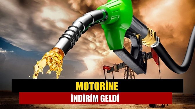 Motorine indirim geldi