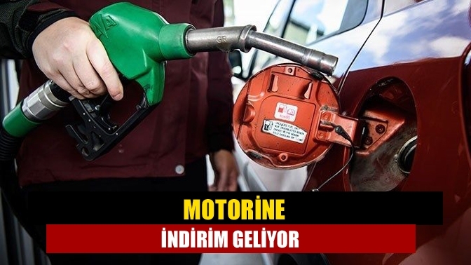 Motorine indirim geliyor