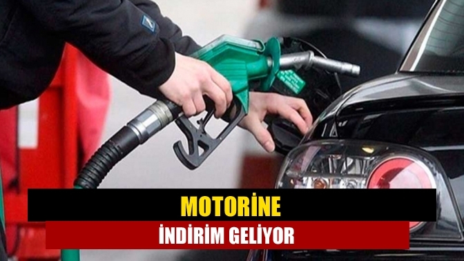 Motorine indirim geliyor