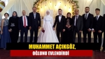 Muhammet Açıkgöz, oğlunu evlendirdi