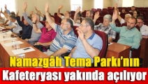 Namazgâh Tema Parkı’nın kafeteryası yakında açılıyor