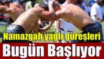 Namazgah yağlı güreşleri bugün başlıyor