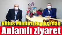 Nüfus Müdürü Bıyıkçı’dan anlamlı ziyaret