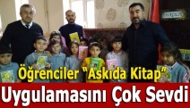 Öğrenciler “askıda kitap” uygulamasını çok sevdi