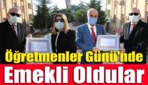 Öğretmenler Günü'nde Emekli Oldular