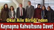 Okul Aile Birliği’nden Kaynaşma Kahvaltısına Davet