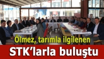 Ölmez, tarımla ilgilenen STK’larla buluştu