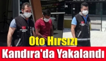 Oto hırsızı Kandıra'da yakalandı