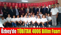 Özbey'de TÜBİTAK 4006 Bilim Fuarı