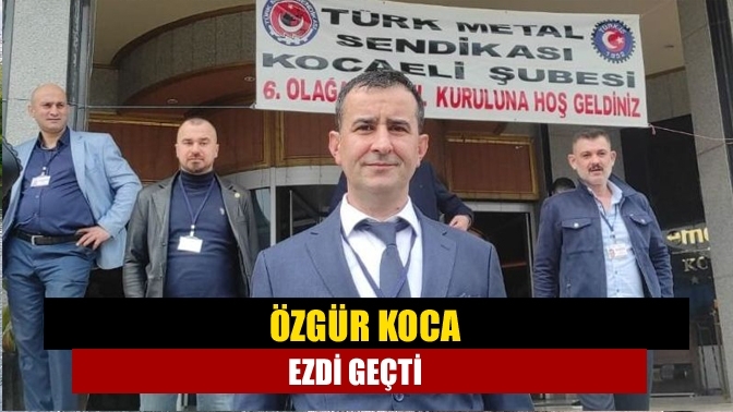 Özgür Koca ezdi geçti