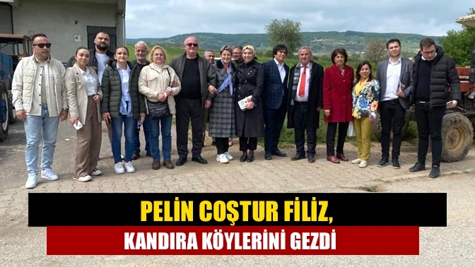 Pelin Coştur Filiz, Kandıra köylerini gezdi