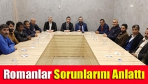 Romanlar sorunlarını anlattı