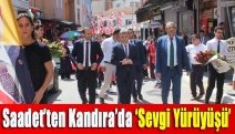 Saadet’ten Kandıra’da ‘Sevgi Yürüyüşü’