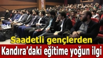 Saadetli gençlerden Kandıra’daki eğitime yoğun ilgi