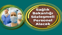 Sağlık Bakanlığı sözleşmeli personel alacak