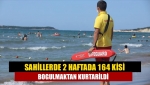 Sahillerde 2 Haftada 164 Kisi Bogulmaktan Kurtarildi