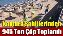 Kandıra Sahillerinden 945 ton çöp toplandı