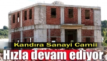 Kandıra Sanayi Camii hızla devam ediyor