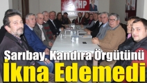 Sarıbay, Kandıra örgütünü ikna edemedi