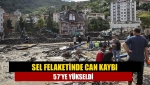 Sel felaketinde can kaybı 57'ye yükseldi