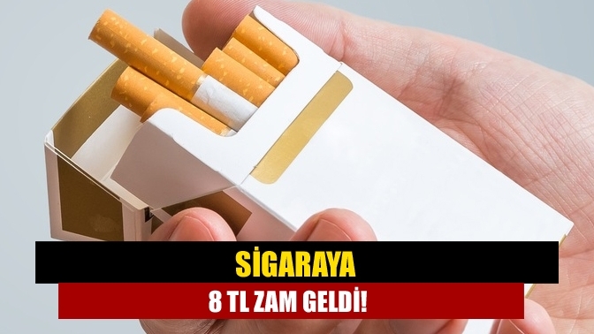 Sigaraya 8 TL zam geldi!