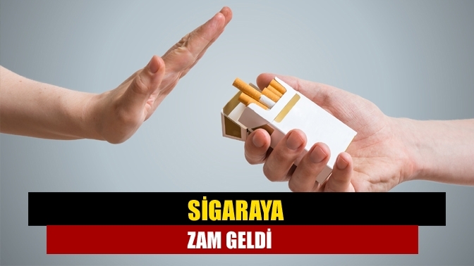 Sigaraya zam geldi