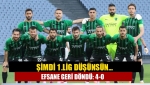 Şimdi 1.Lig düşünsün… Efsane geri döndü: 4-0