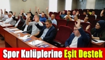 Spor Kulüplerine Eşit Destek