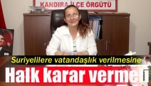 Suriyelilere vatandaşlık verilmesine halk karar vermeli