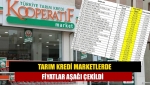 Tarım Kredi marketlerde fiyatlar aşağı çekildi